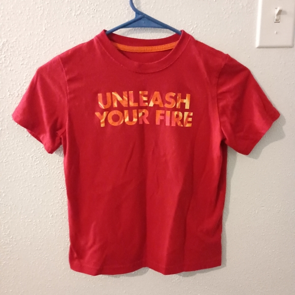 Xersion Red Tee with Bold Print - Picture 1 of 7